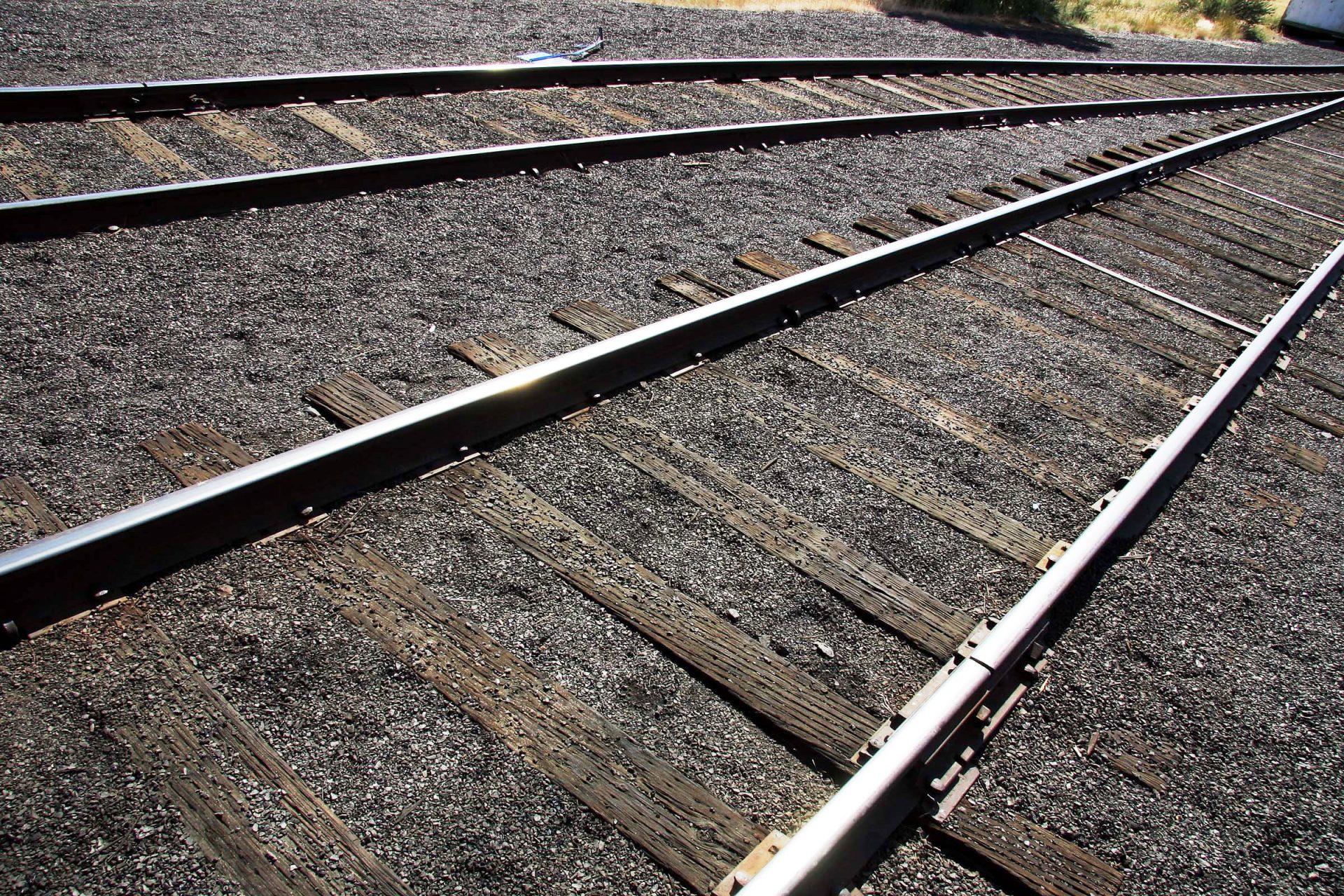 13 train cars derailed Wednesday near Mactier after two trains “made contact”