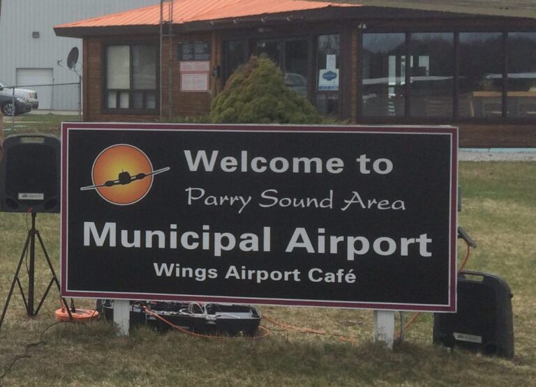 Officials looking for thoughts on the new Parry Sound Area Municipal Airport and Business Park