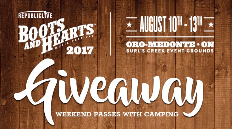 Boots and Hearts Music Festival Giveaway