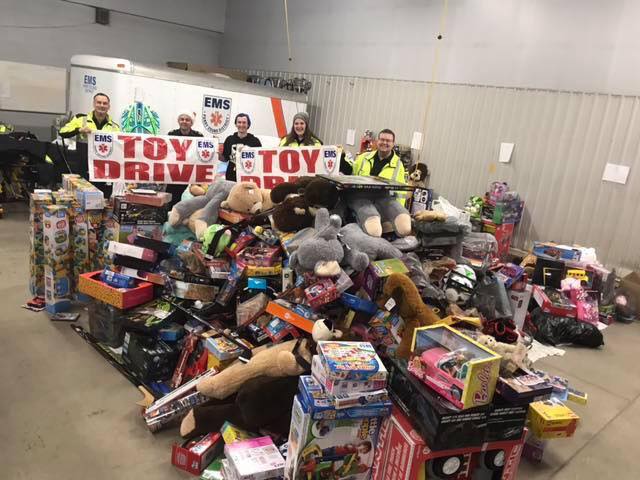 Parry Sound EMS’ 18th Annual Toy Drive now accepting donations