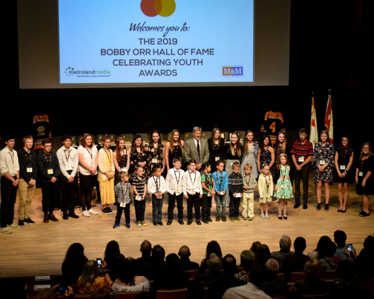 Bobby Orr Hall of Fame gives out ‘celebrating youth awards’ over the weekend