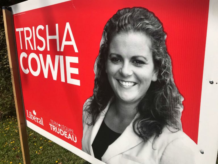 Campaign sign vandalism not an issue says Cowie