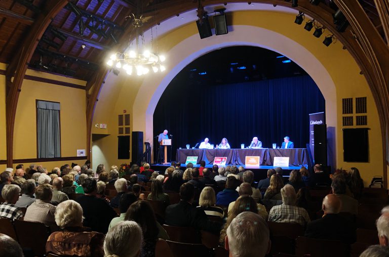 Climate questions loom large at Gravenhurst debate