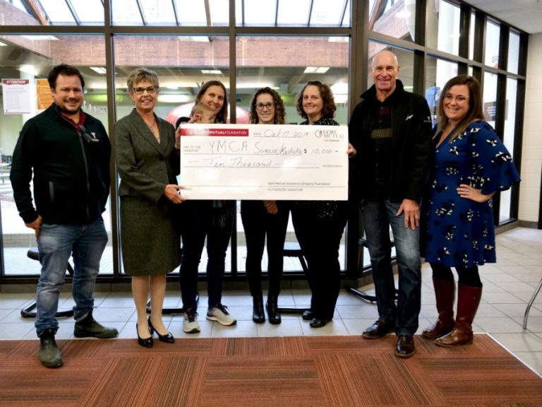 $10,000 donated to YMCA of Simcoe/Muskoka