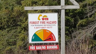 Extreme fire danger rating remains
