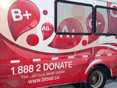 Canadian Blood Services say holidays is when blood donors are most needed