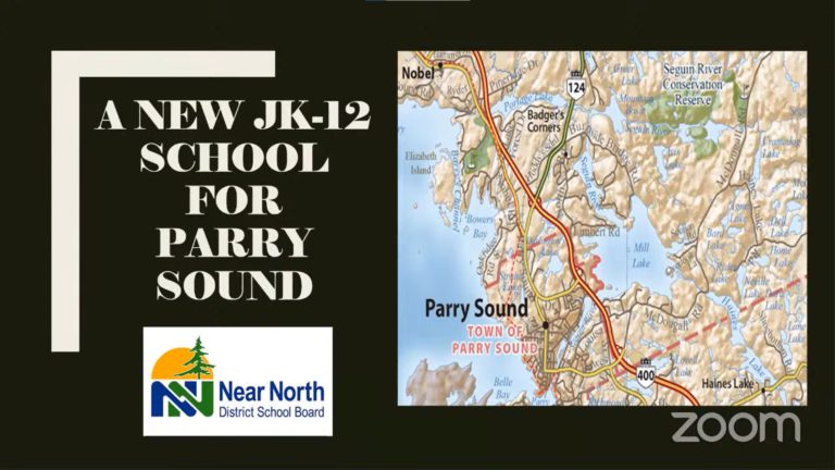 NNDSB Vice Chair calls for report on Parry Sound’s Jk-12 school after letter from town