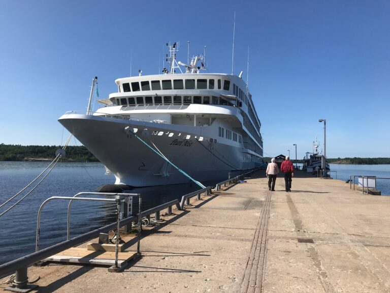 Pearl Mist to dock in Parry Sound this Friday for the 1st time in 3 years