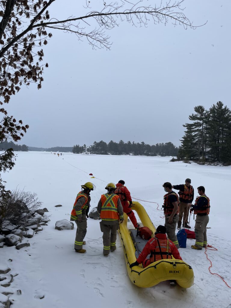 UPDATE: Two snowmobiles go through ice on Six Mile Lake
