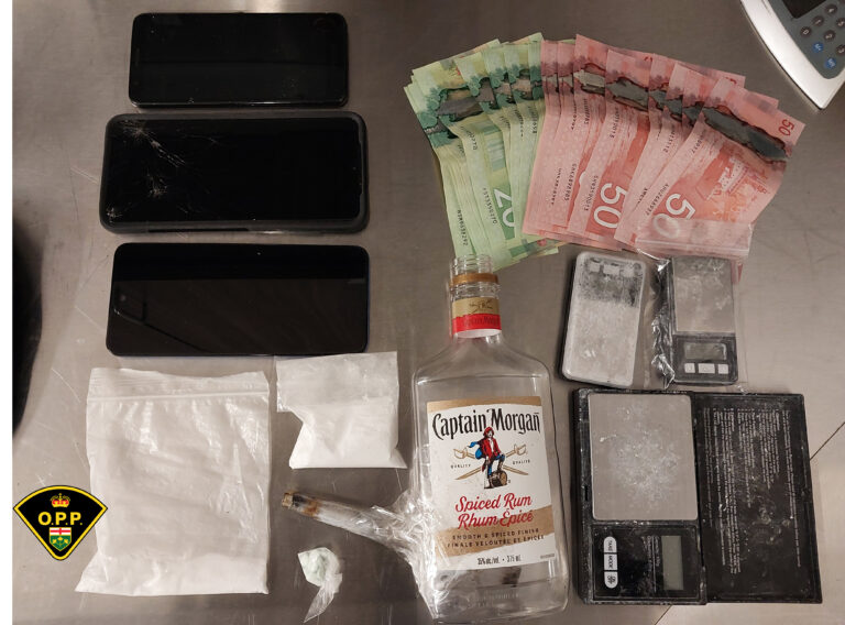 West Parry Sound OPP lay drug charges following traffic stop